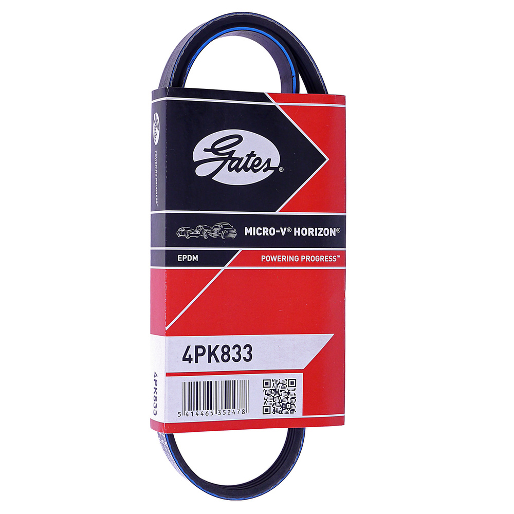 GATES Поликлиновый ремень 4PK833