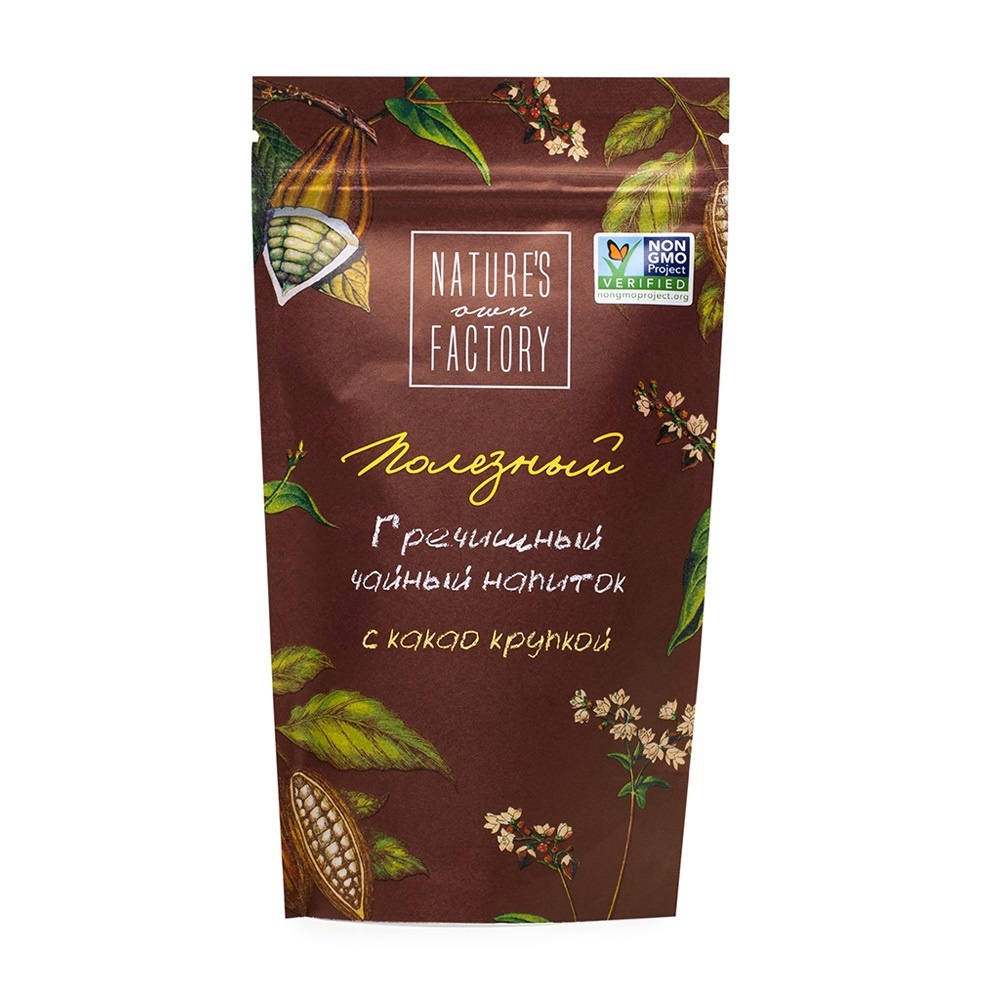 Гречишный чайный напиток Nature's Own с какао-крупкой 100г Россия  #1