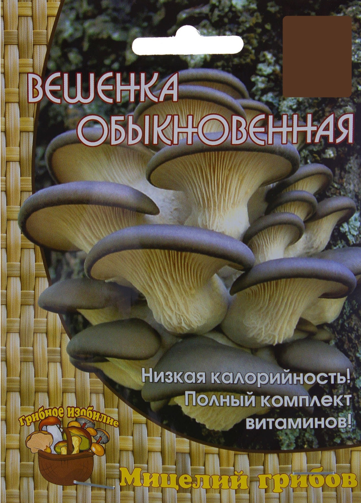 Семена Мицелий "Вешенка Обыкновенная" на древесном носителе. Всхожий неприхотливый посевной материал #1