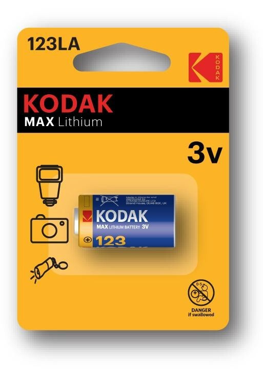 Элемент питания Kodak CR123A BL1 #1