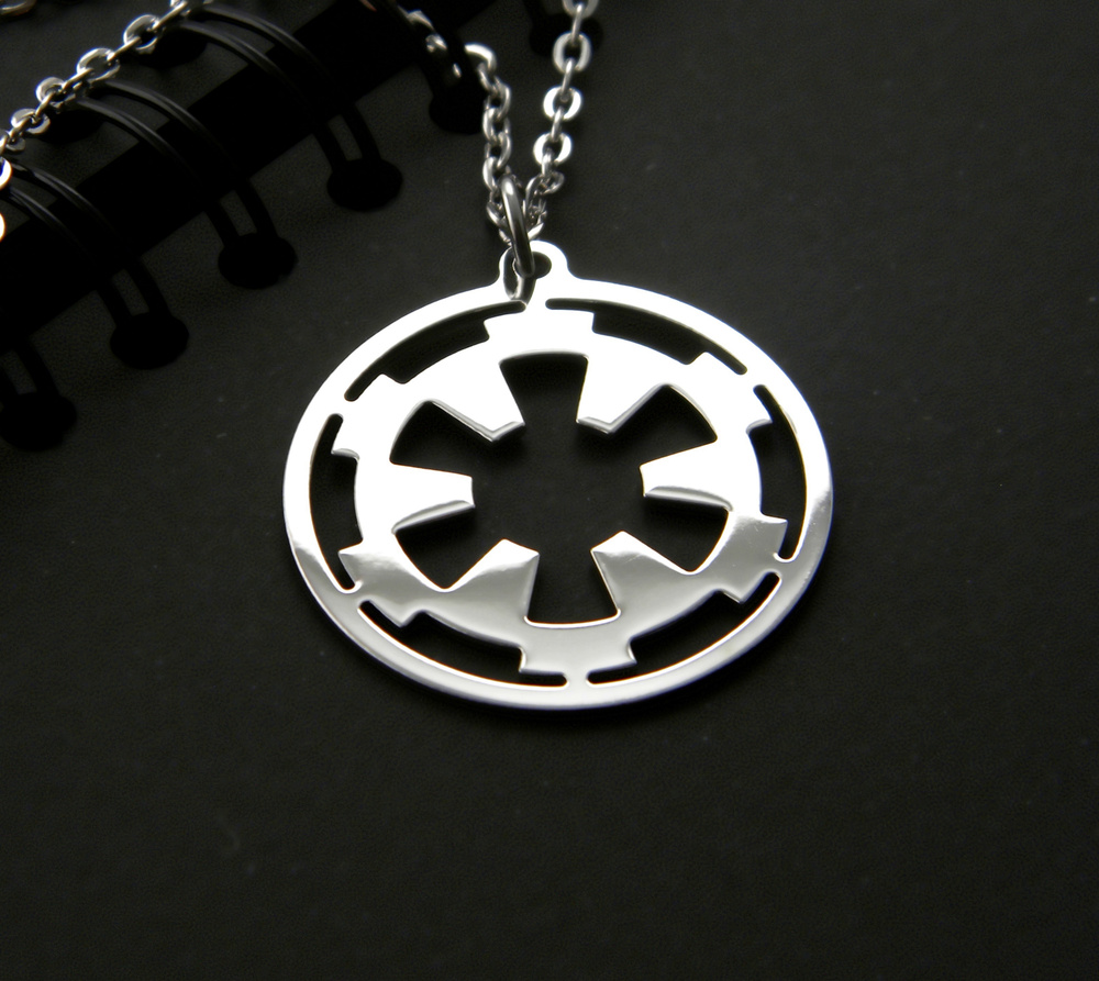 Кулон символ Империи Звездные войны(Imperial Crest Galactic Empire ...
