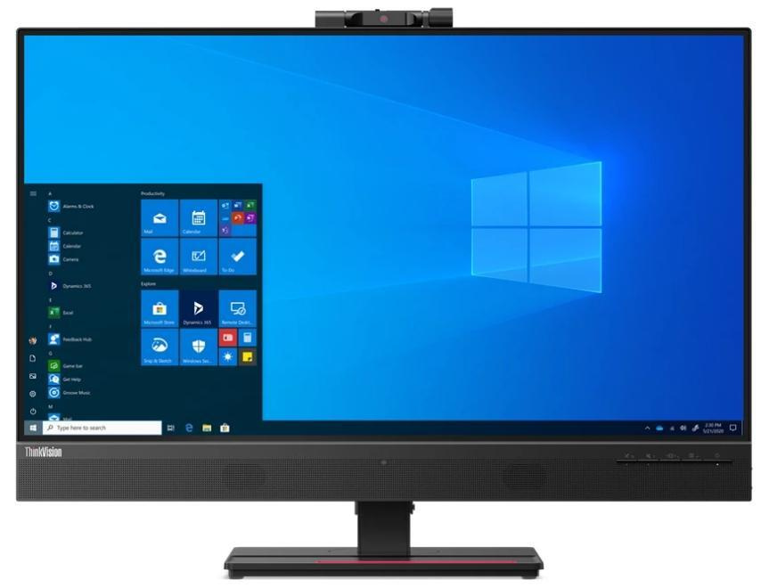 Монитор Lenovo 27" ThinkVision T27hv-20 черный - купить по выгодной ...