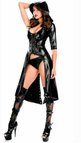 BDSM латекс корсет