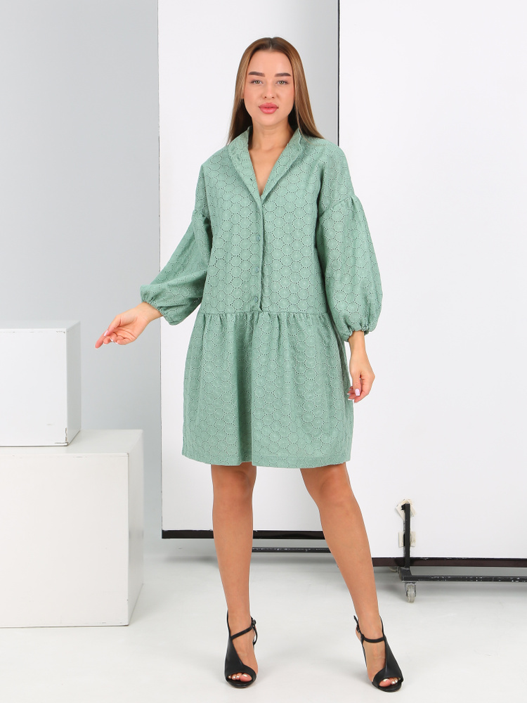 Платье женское летнее Хороший Трикотаж ДО-106 хаки, Женский, Лето ...