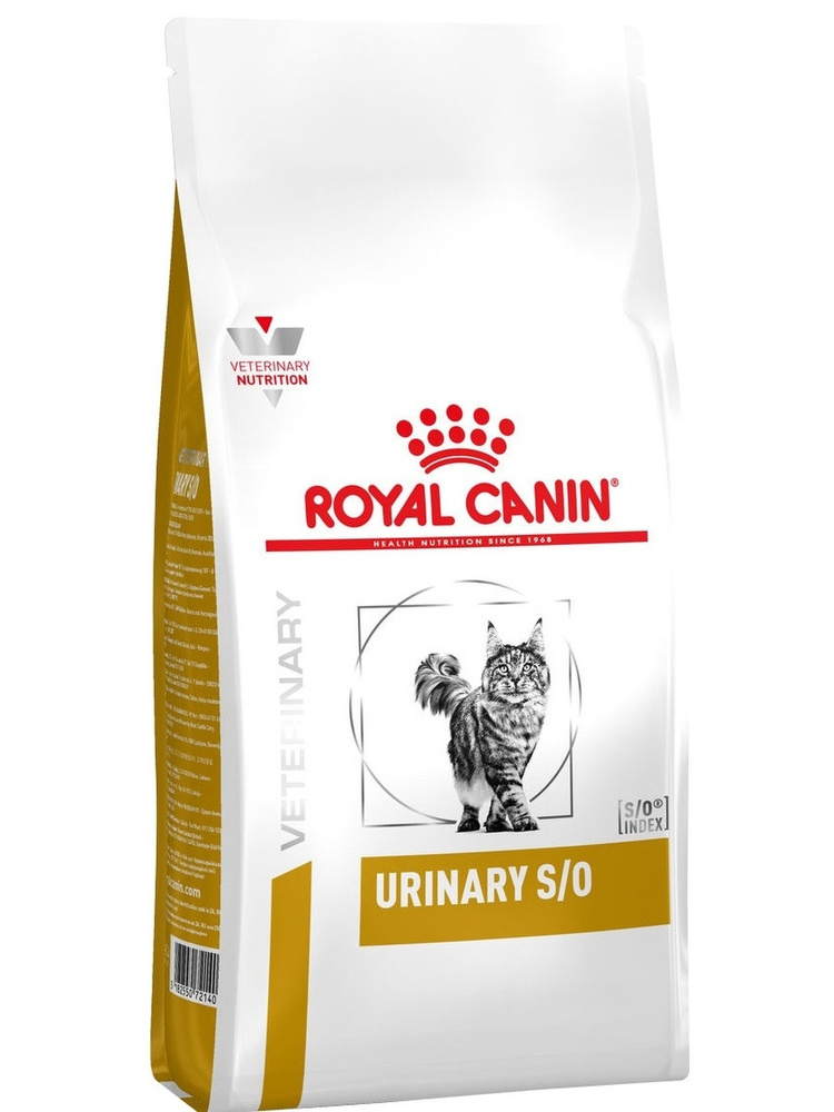 Сухой корм Royal Canin Urinary S/O LP34 Feline для кошек при лечении и профилактике мочекаменной болезни #1