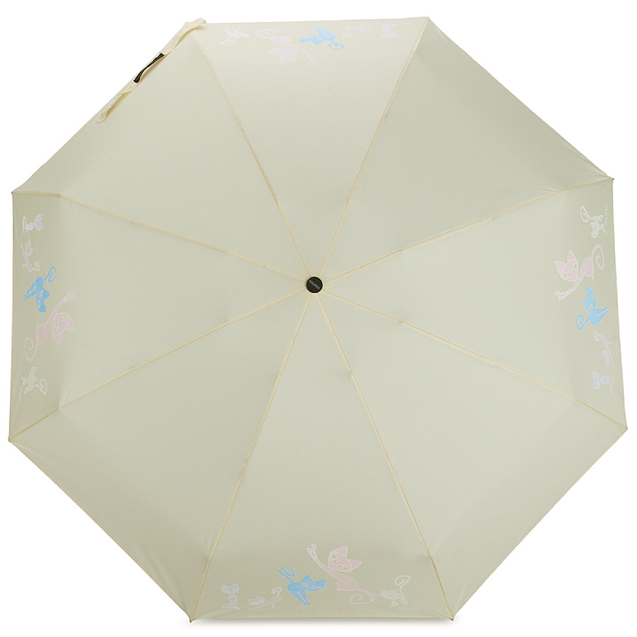 Зонт DOLPHIN, Механика, 3 сложения, бежевый купить по низкой цене в ...