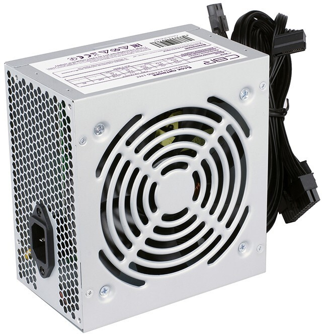 Блок питания компьютера CBR PSU-ATX400-12EC OEM, 400 Вт (PSU-ATX400 ...