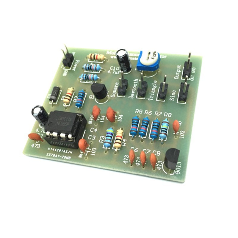 NE555 DIY Signal Generator, Радиоконструктор генератор сигналов ...