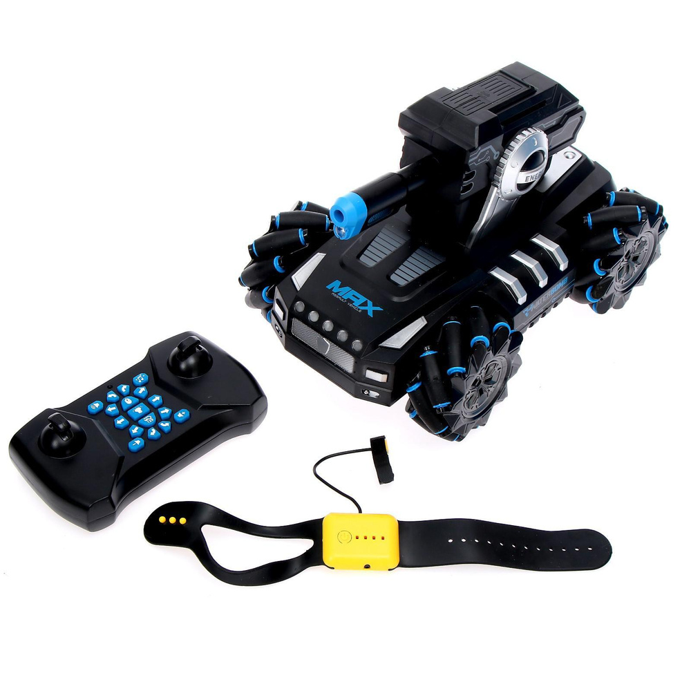 Машинка на пульте управления "MECH", управление жестами, стреляет, 4WD ...