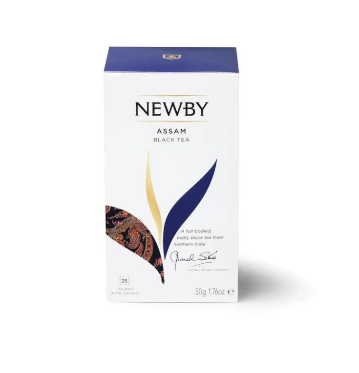 Чай "Newby" черный "Assam" 25 пакетиков. #1
