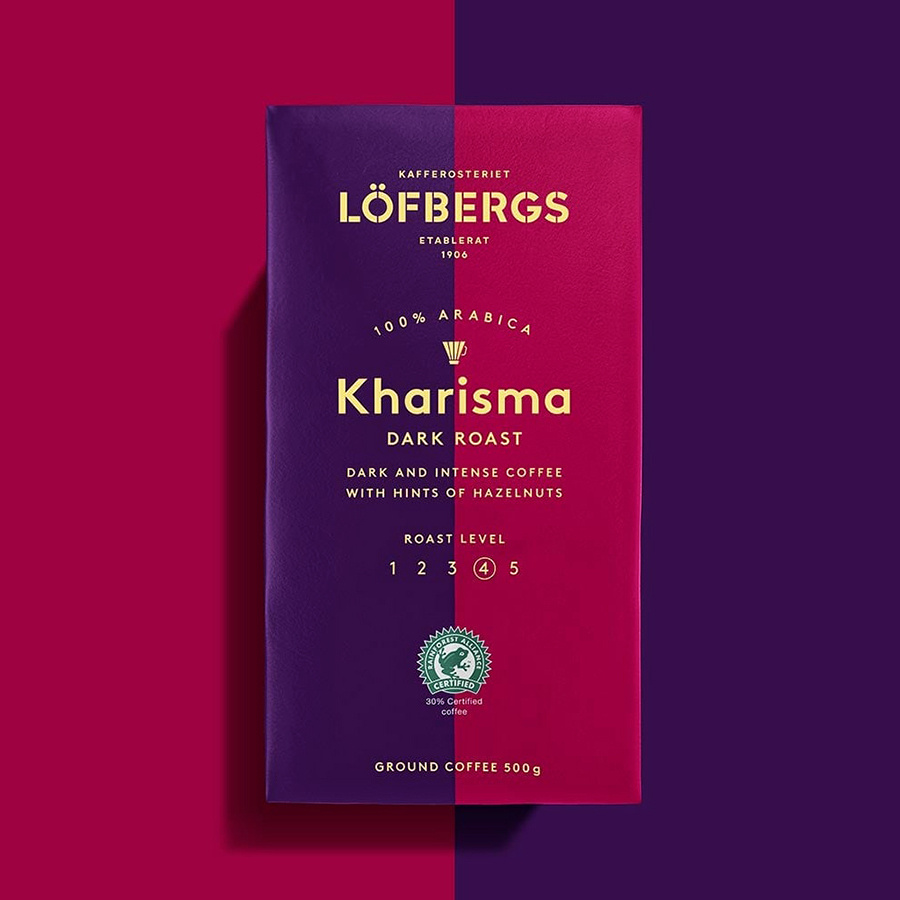 Кофе молотый Lofbergs Kharisma, 500 гр #1