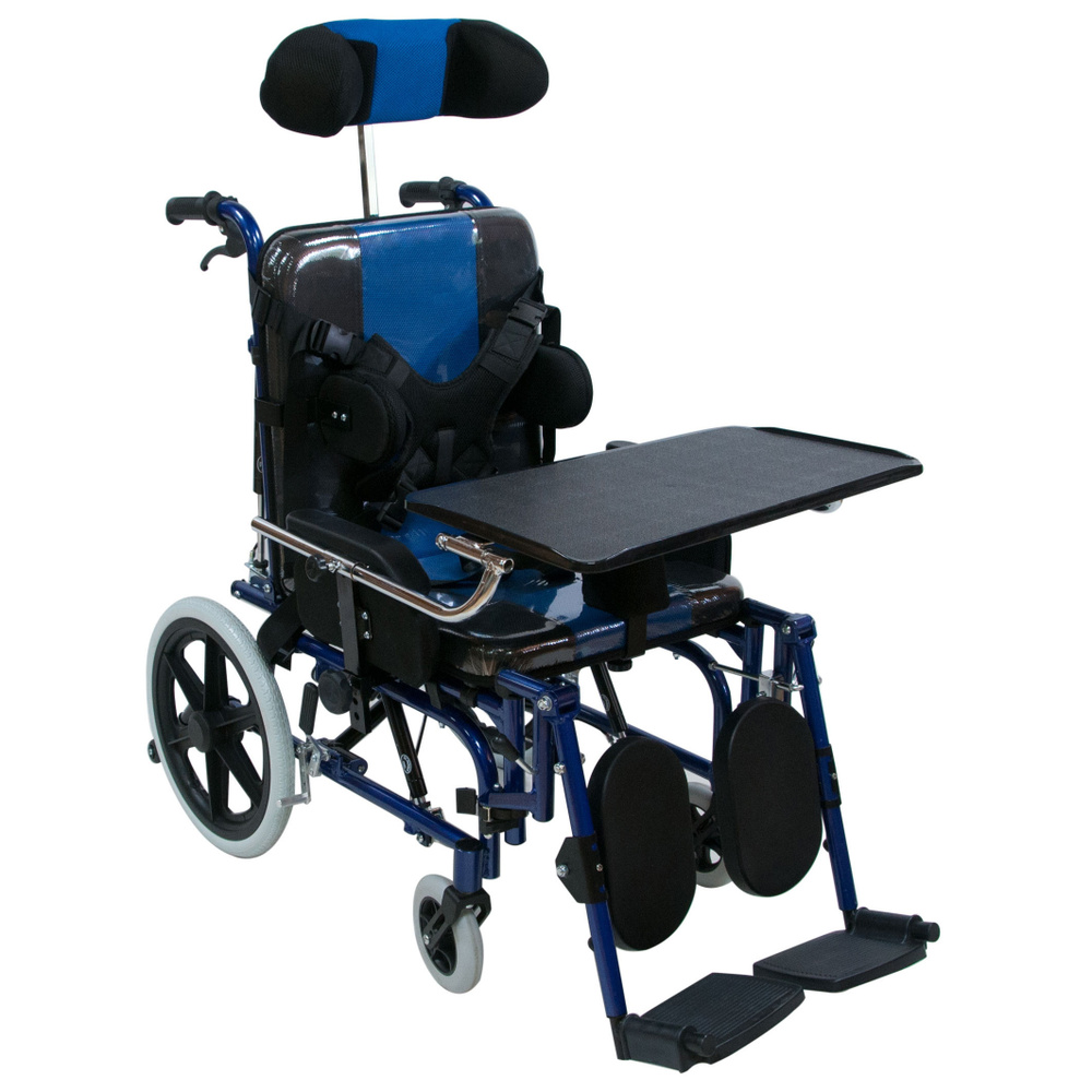 Кресло коляска с ручным приводом для больных дцп