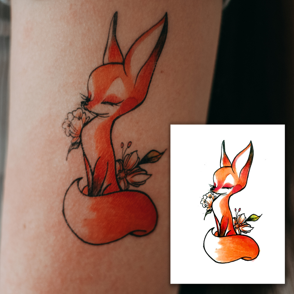 Лучшие идеи () доски «лиса» | татуировки лисы, рисунок лисы, татуировка с лисой