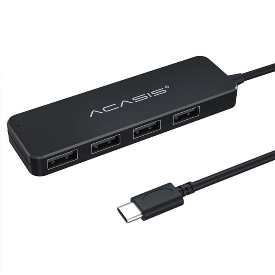 Хаб Acasis TypeC Compact Portable High Speed Support Multipe USB Decice Hub for PC Laptop 4