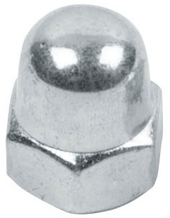 Гайка колпачковая М6 цинк класс прочности 5.8 DIN 1587 STARFIX 10 штук (SMZ1-36214-10)  #1