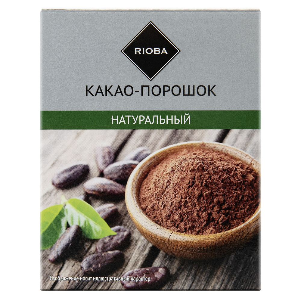 Rioba какао-порошок натуральный, 100г #1