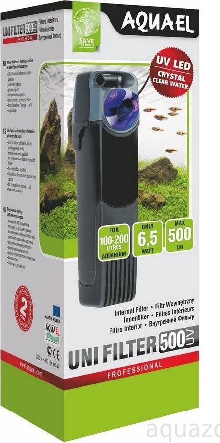 Фильтр для аквариума AQUAEL Unifilter 500 UV Power внутренний 200л ...