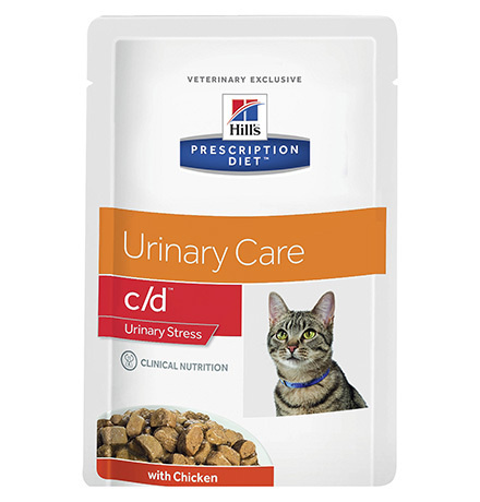 Hills Prescription Diet c/d Stress Urinary Chicken / Лечебные паучи ...