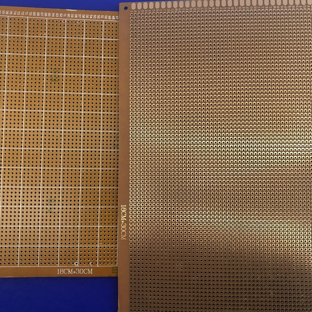 Макетная печатная плата 180х300мм односторонняя (18х30см) - купить с ...