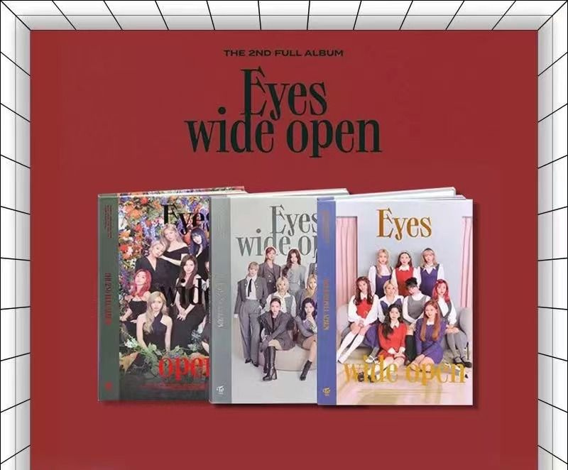 Audio CD Twice альбом Eyes Wide Open (Случайная версия) Абсолютно новый ...