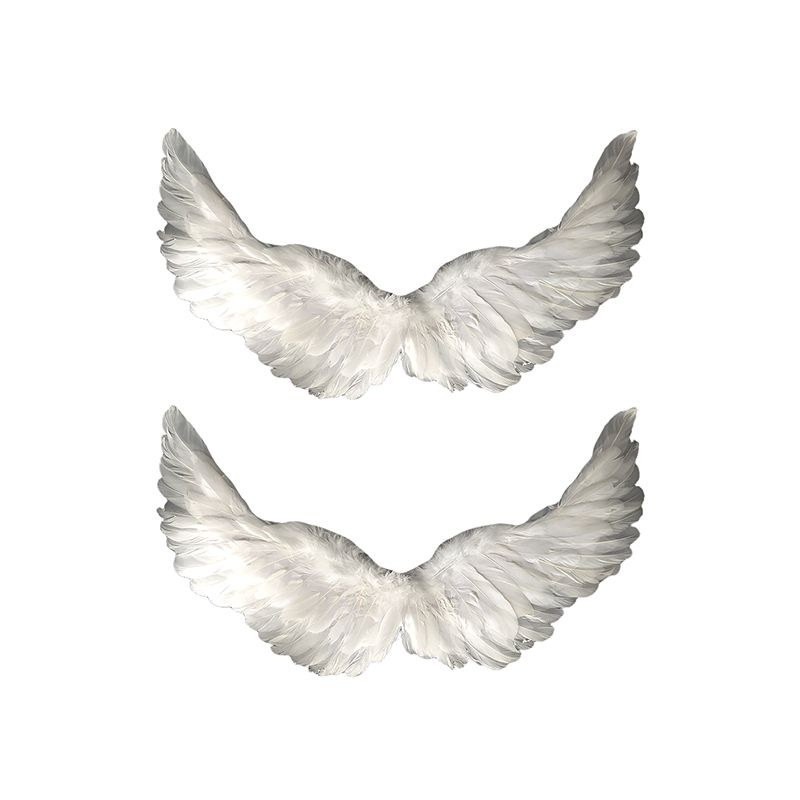 Украшение ёлочное Крылья ангела блеск 12х9,5 см