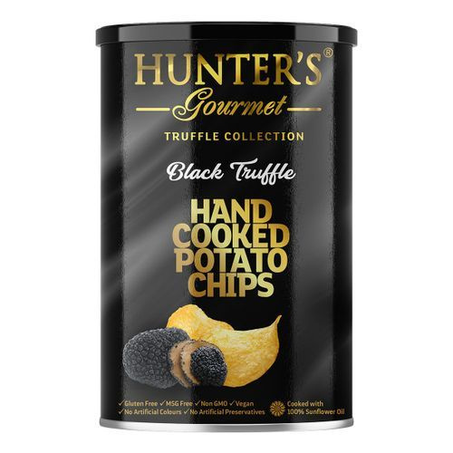 Чипсы картофельные Hunter's Gourmet (Черный трюфель), 150г, со вкусом черного трюфеля  #1