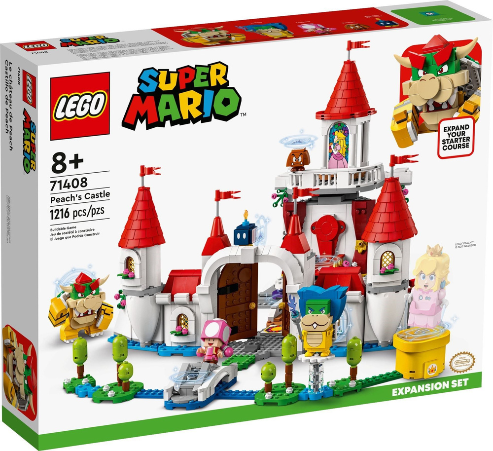 Конструктор LEGO Super Mario Замок принцессы Пич 71408