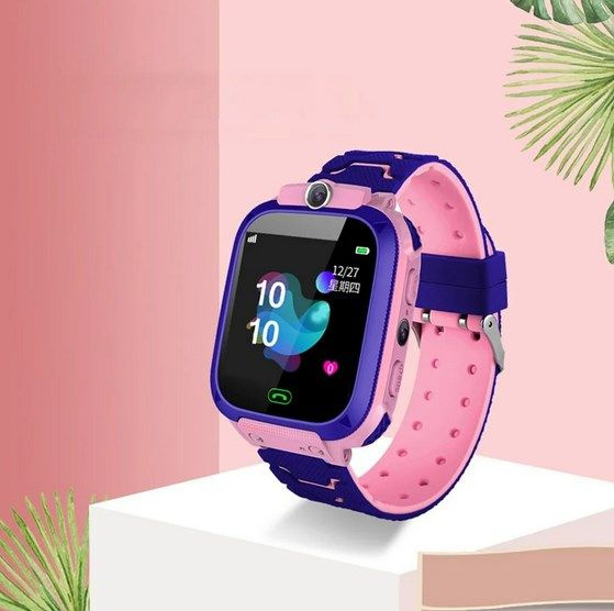 Детские умные часы Smart Baby Watch Q12 розовые #1