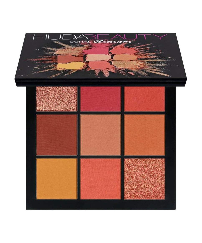 Huda beauty red 2025 edition eyeshadow palette