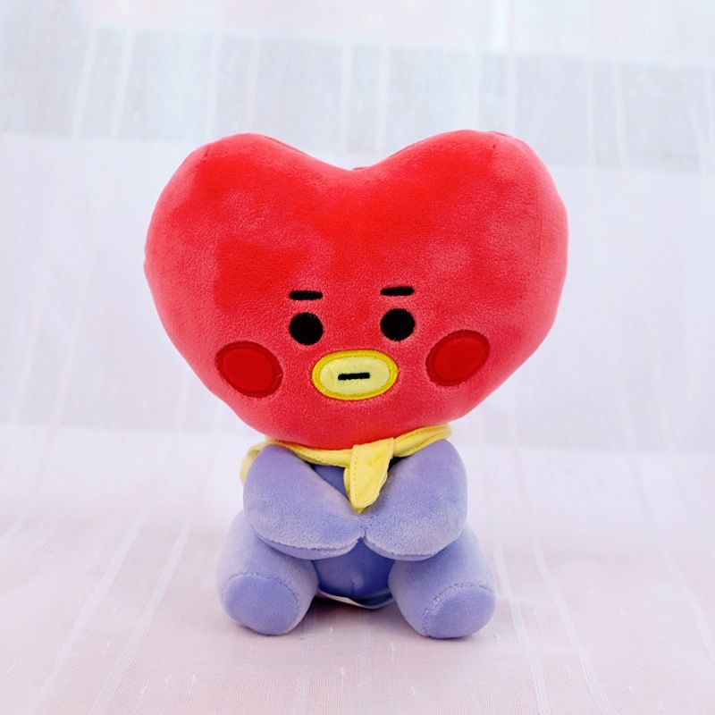 Кукла BT21 BT21 SHOOKY KOYA BTS сидячая, размером 20 см, в стиле KPOP, для детей, в виде персонажа TATA #1