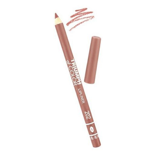 TRIUMPF Карандаш для губ Of Color lipliner 202 нейтрально розовый #1