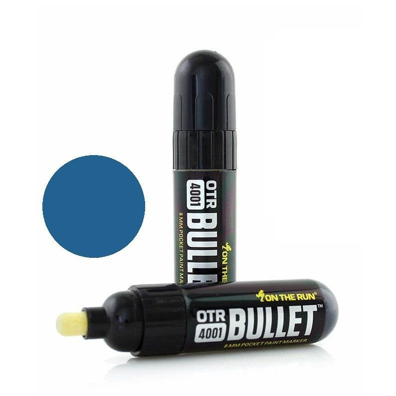 Маркер сквизер BULLET синий 18 мл с круглым пером мм