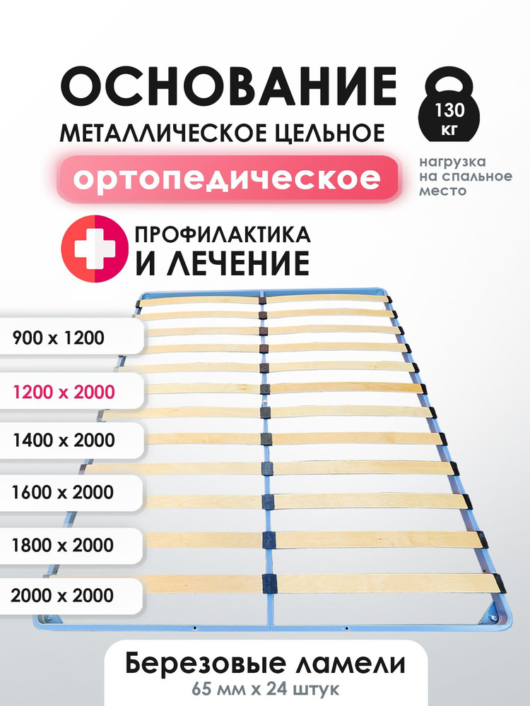 Ортопедическое основание для кровати 1600 2000