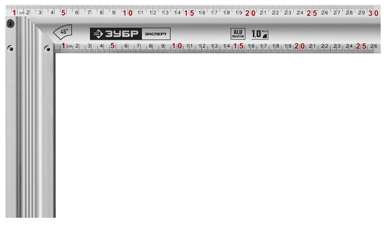 ЗУБР Линейка/угольник #1