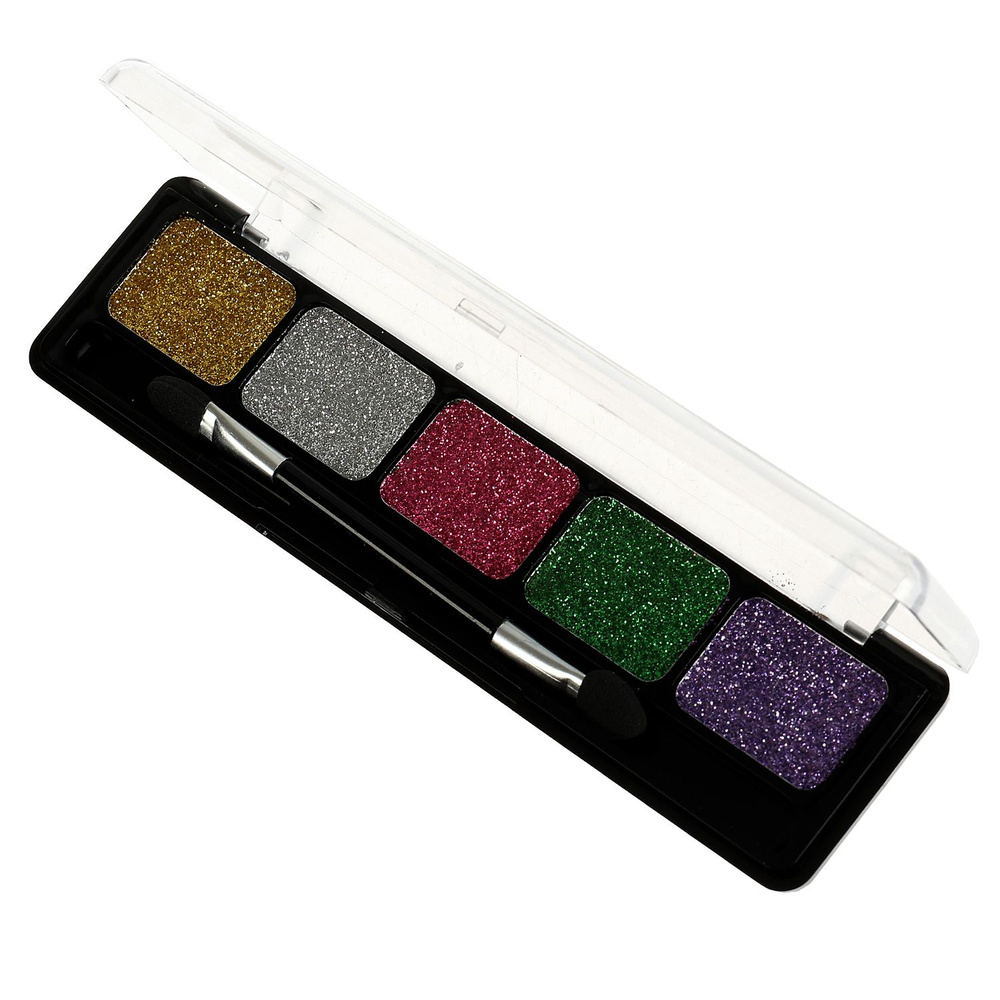 Тени для век Милая Леди Барби с блестками палетка 5 цветов - купить с ...