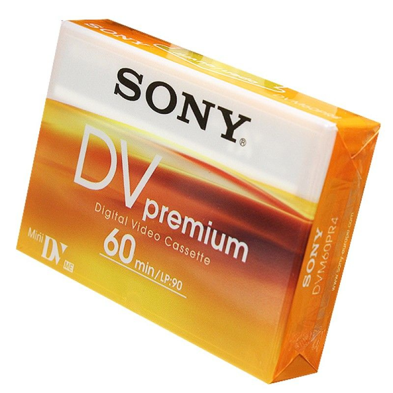 Sony Видеокассета miniDV DV Premium 60min (DVM60PR4), 60 мин - купить с ...