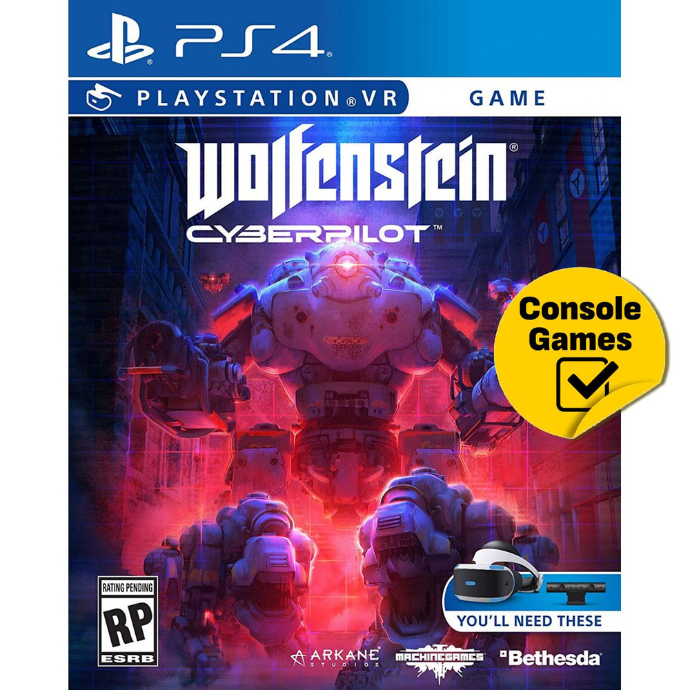 Игра PS4 VR Wolfenstein: Cyberpilot (русская версия) (PlayStation 4,  Русская версия) купить по низкой цене с доставкой в интернет-магазине OZON  (827005553)