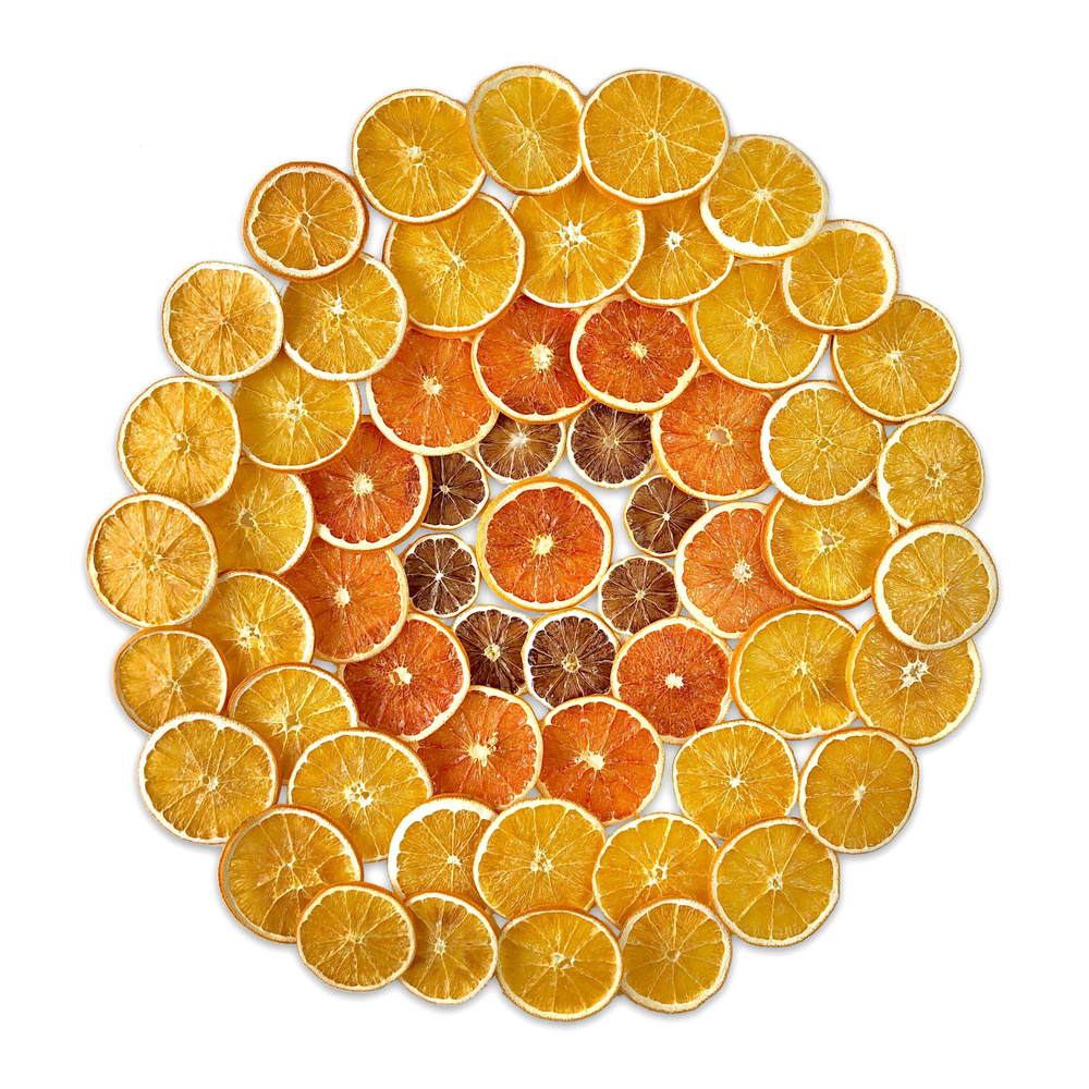 Цитрусовый микс, размер XL, 100% натуральный состав (экопродукт), фруктовые чипсы, полезный подарок и #1