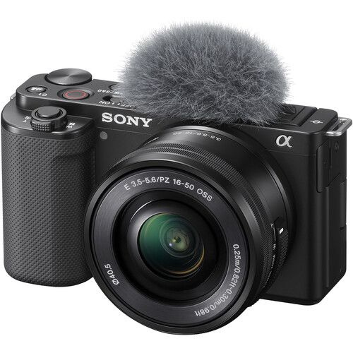 Беззеркальный фотоаппарат Sony Alpha ZV-E10 Kit 16-50, черный #1