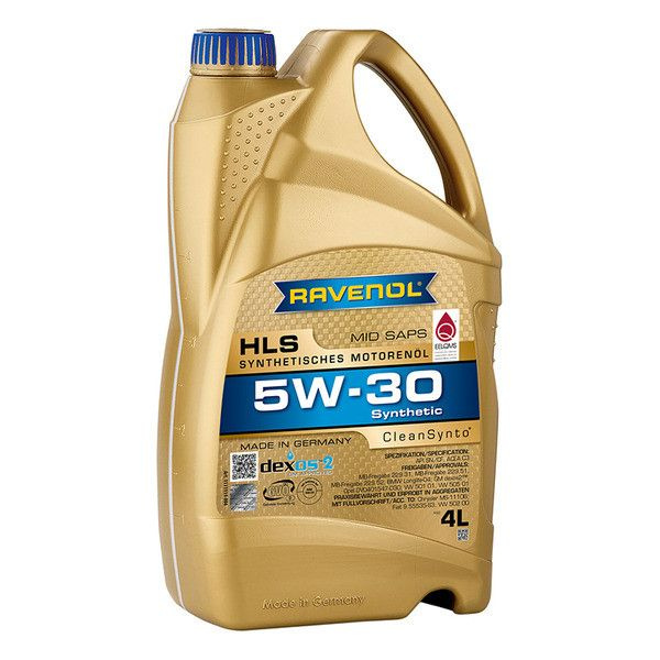 RAVENOL  HLS  5W-30 Масло моторное, Синтетическое, 4 л #1