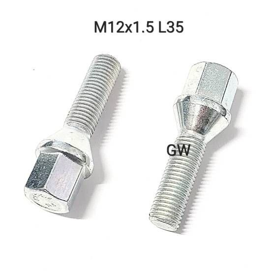 Болт колесный М12 х 1,5, 16 шт. купить c доставкой на OZON по низкой ...