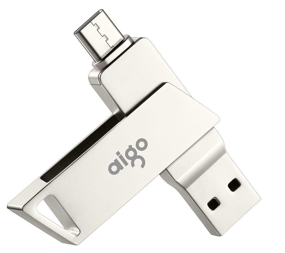 Aigo USB-флеш-накопитель U350 256 ГБ, серебристый #1