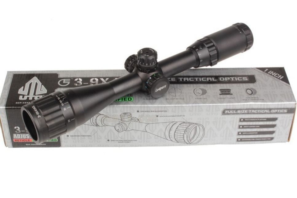 Оптический прицел Leapers 3-9x40 AO Full Size, Mil-Dot, подсветка (SCP ...