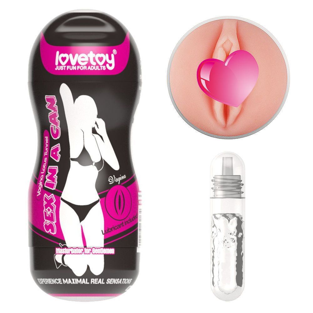 Мастурбатор с лубрикантом Sex In A Can Vagina Lotus Lovetoy, 16,5 см -  купить с доставкой по выгодным ценам в интернет-магазине OZON (818038871)