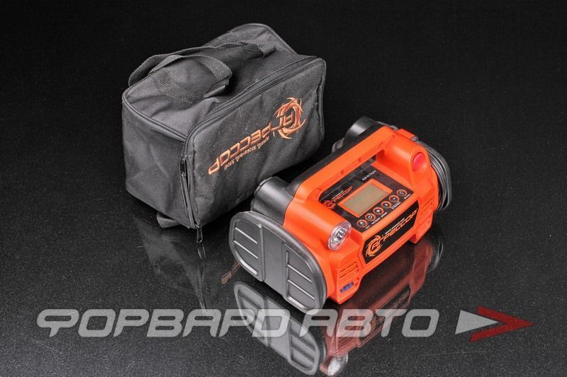 Компрессор 35л/мин, 12V, 180W, ЖК-дисп., LED фонарь AGR-40 Digital ...