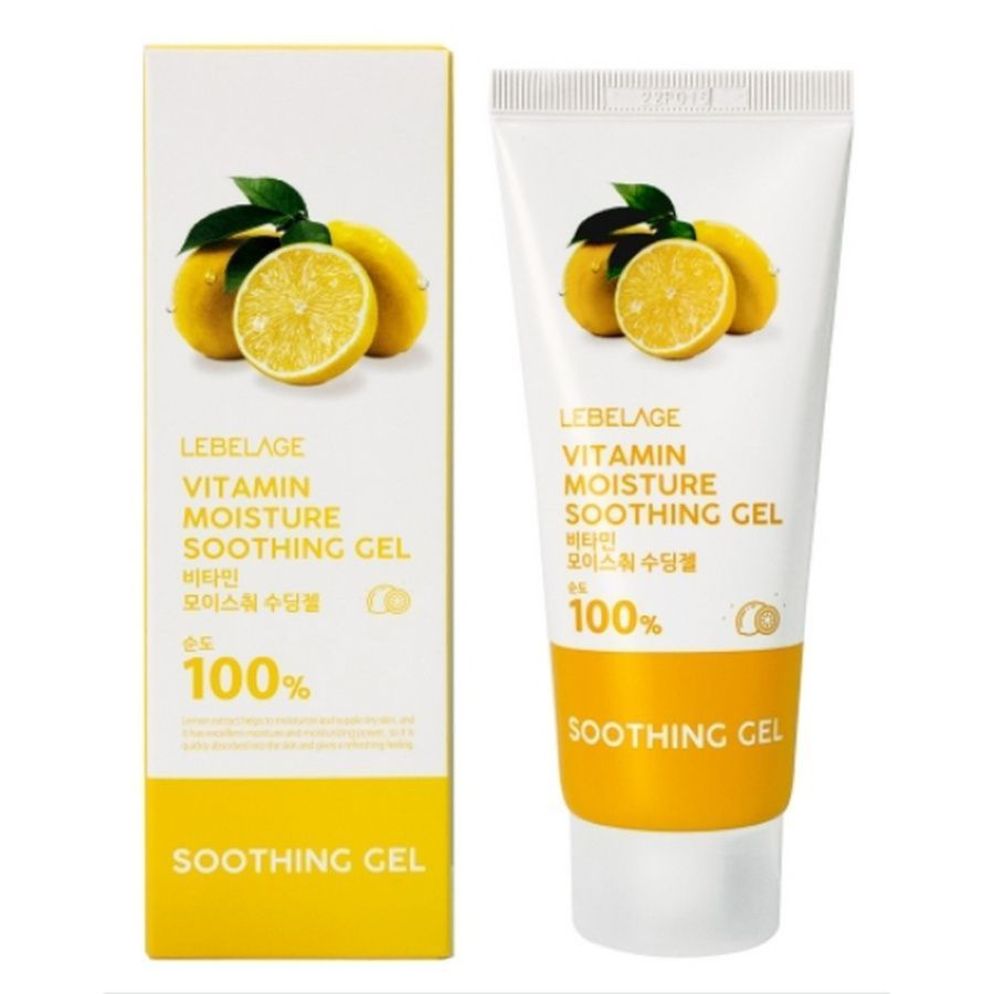 Lebelage Успокаивающий гель с витаминами, Vitamin Moisture Purity 100% Soothing Gel, 100 мл  #1