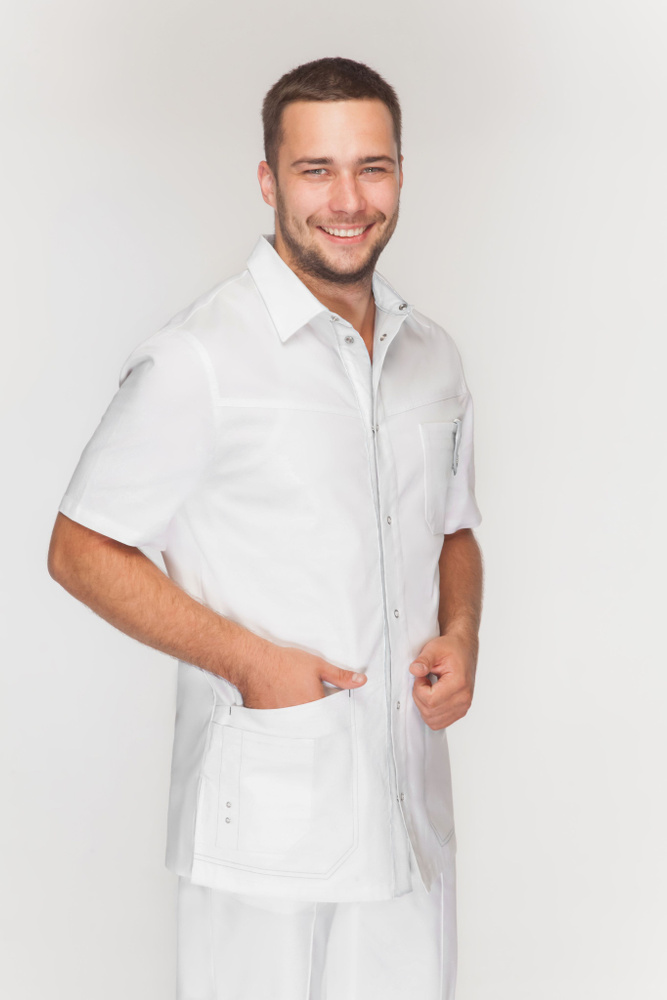 Elit Рубашка медицинская мужская - купить с доставкой по выгодным ценам ...