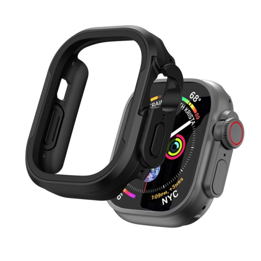 Чехол на часы Apple Watch Ultra WiWU JD-101 iShield Watch Case 49mm - Черный #1