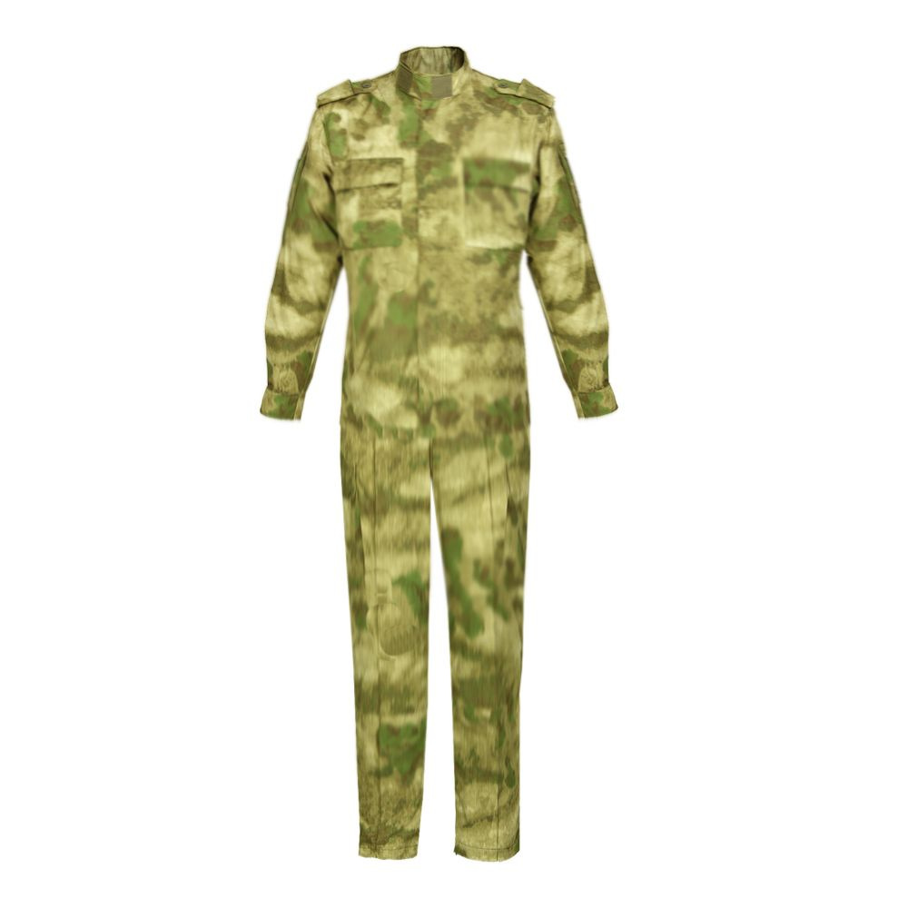 Костюм облегченный летней формы ВНГ Росгвардии, армейский военный полевой камуфляж зеленый мох  #1