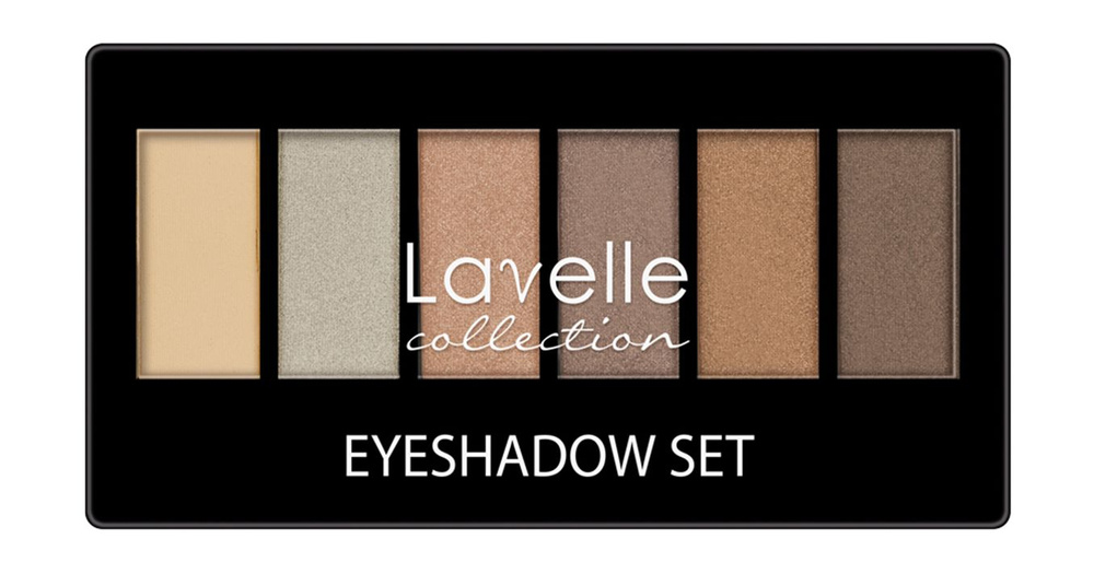 LAVELLE COLLECTION Палетка теней для век 6-ти цветная, 11,7 г, 01 ...